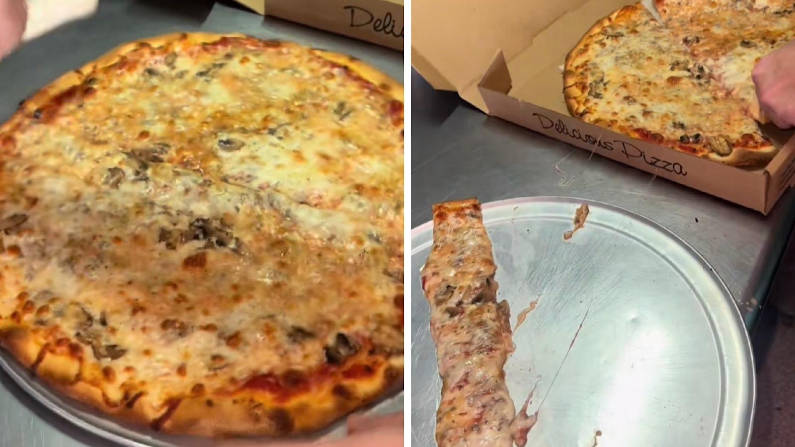 pizza chef reveals how to steal slices without customers knowing