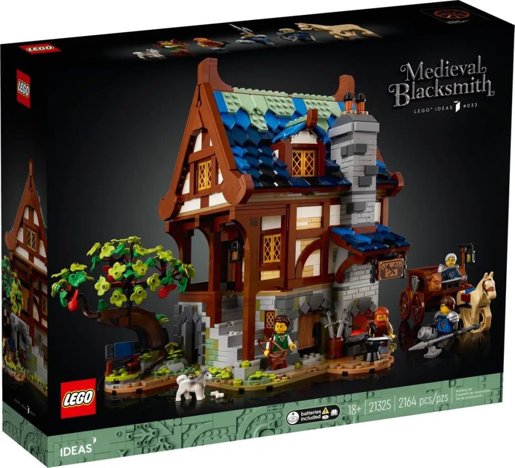 LEGO Ideas medieval blacksmith