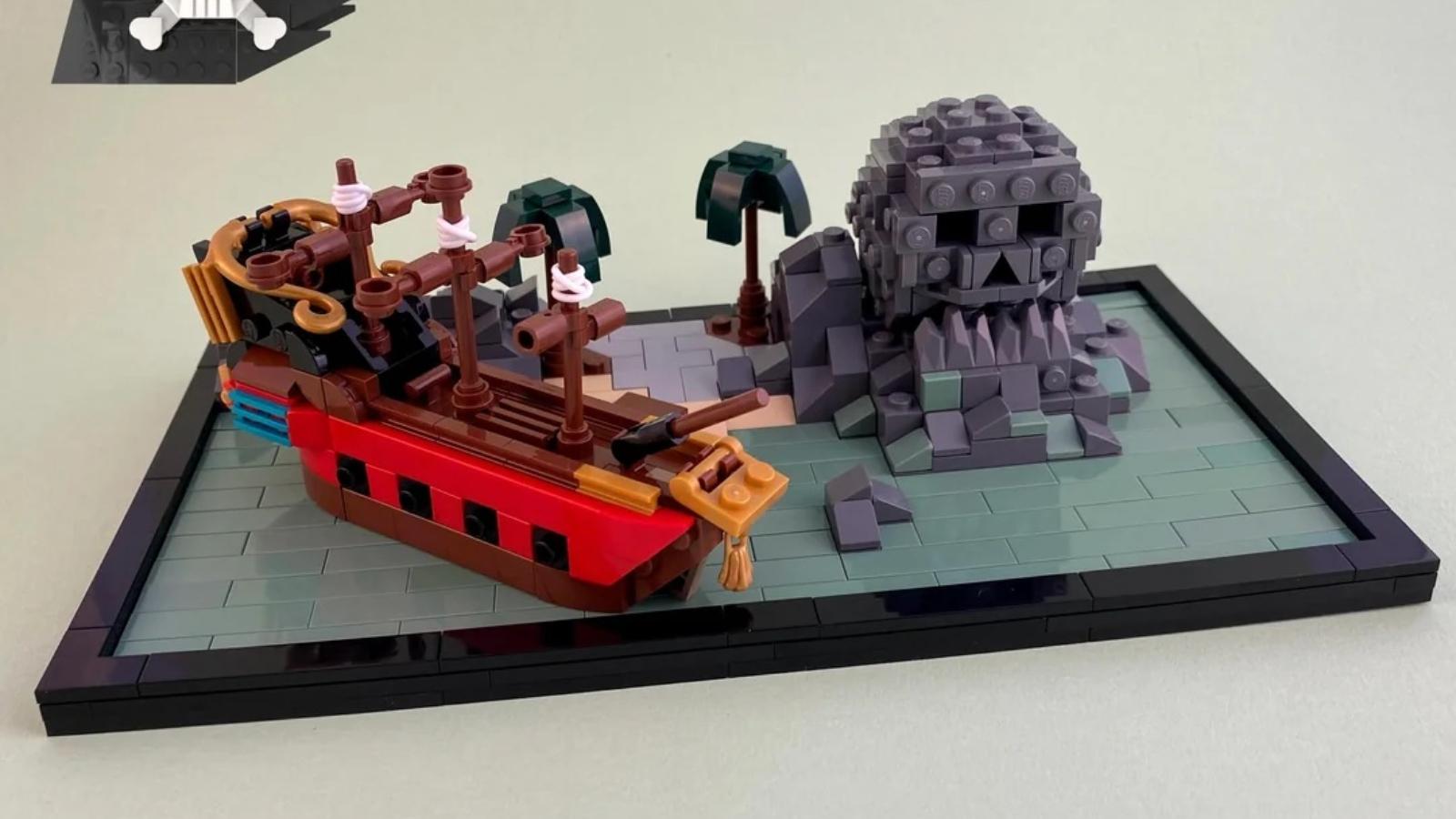Lego Disney Diorama