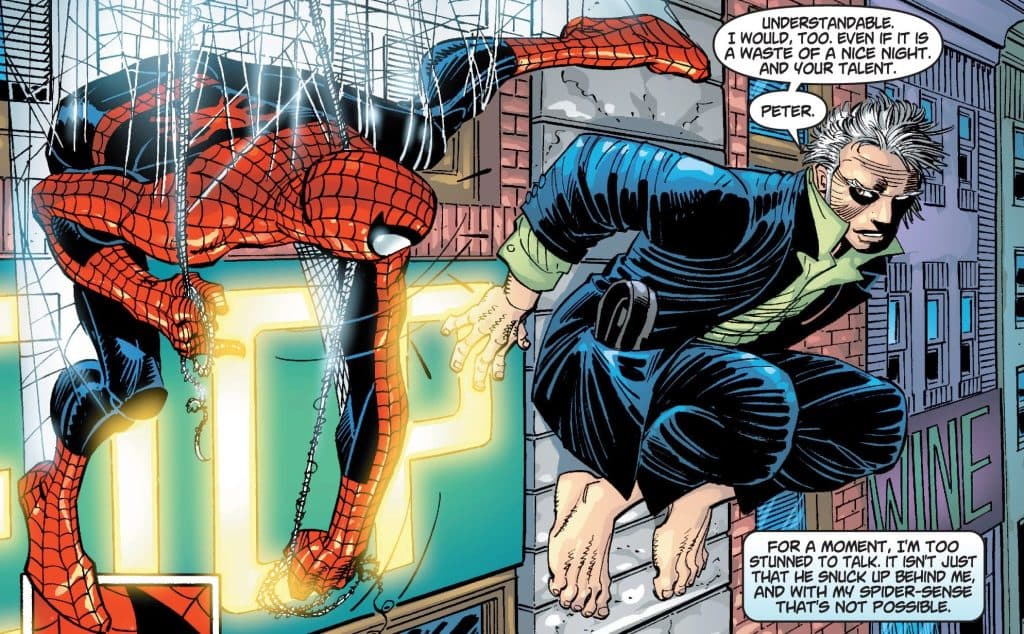 Ezekiel and Spider-man first meet