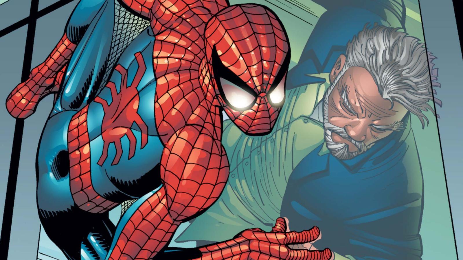 Ezekiel and Spider-Man from The Amazing Spider-Man #506
