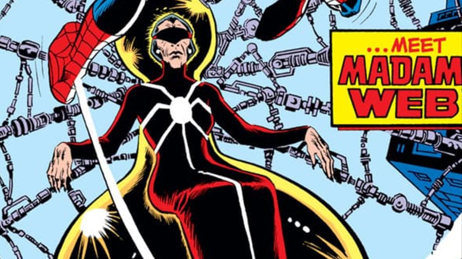 Madam Web's first appearance in Amazing Spider-Man #210