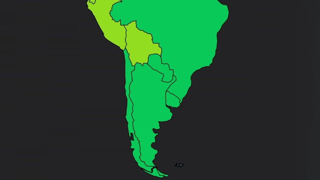 South America South scouting region in Football Manager 2024 (FM24).