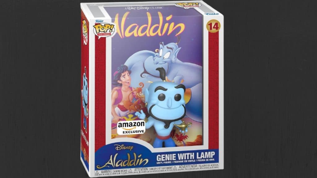Funko Pop! Aladdin Genie VHS Cover: Just $7.49 After 63% Off
