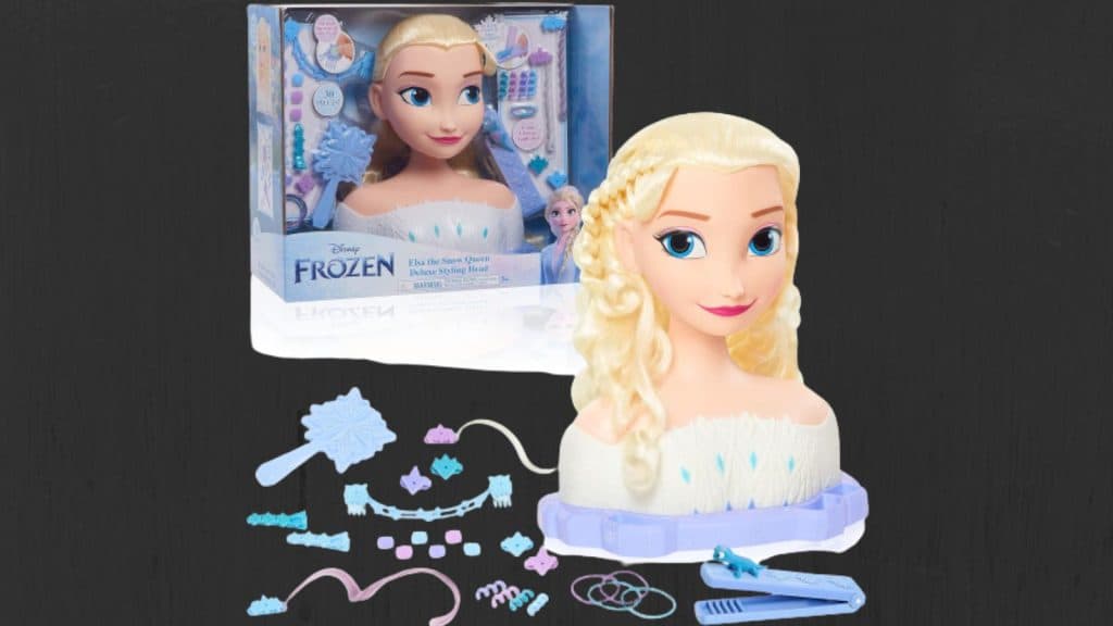 Disney Frozen Elsa Styling Head: Just $26.99 After 31% Off