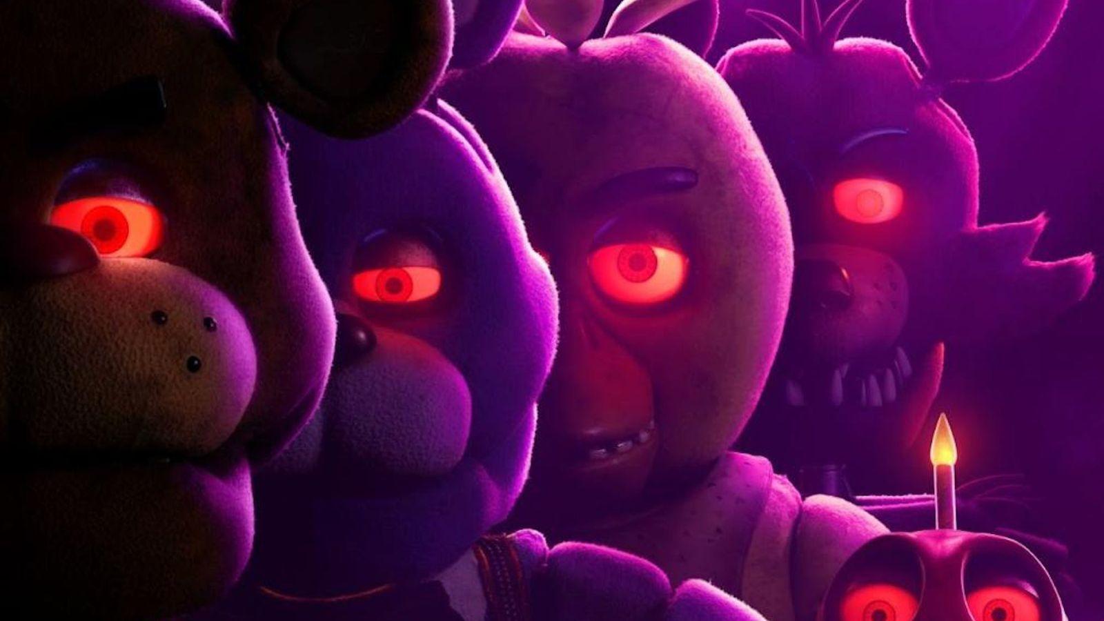 Five Nights at Freddy's poster.
