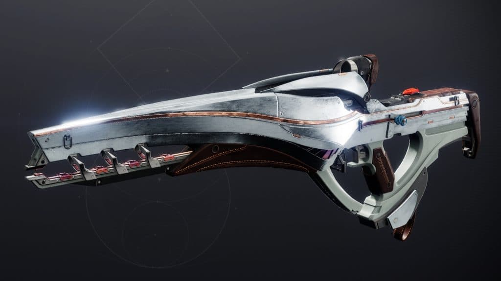 The Polaris Lance Exotic Scout Rifle in Destiny 2.