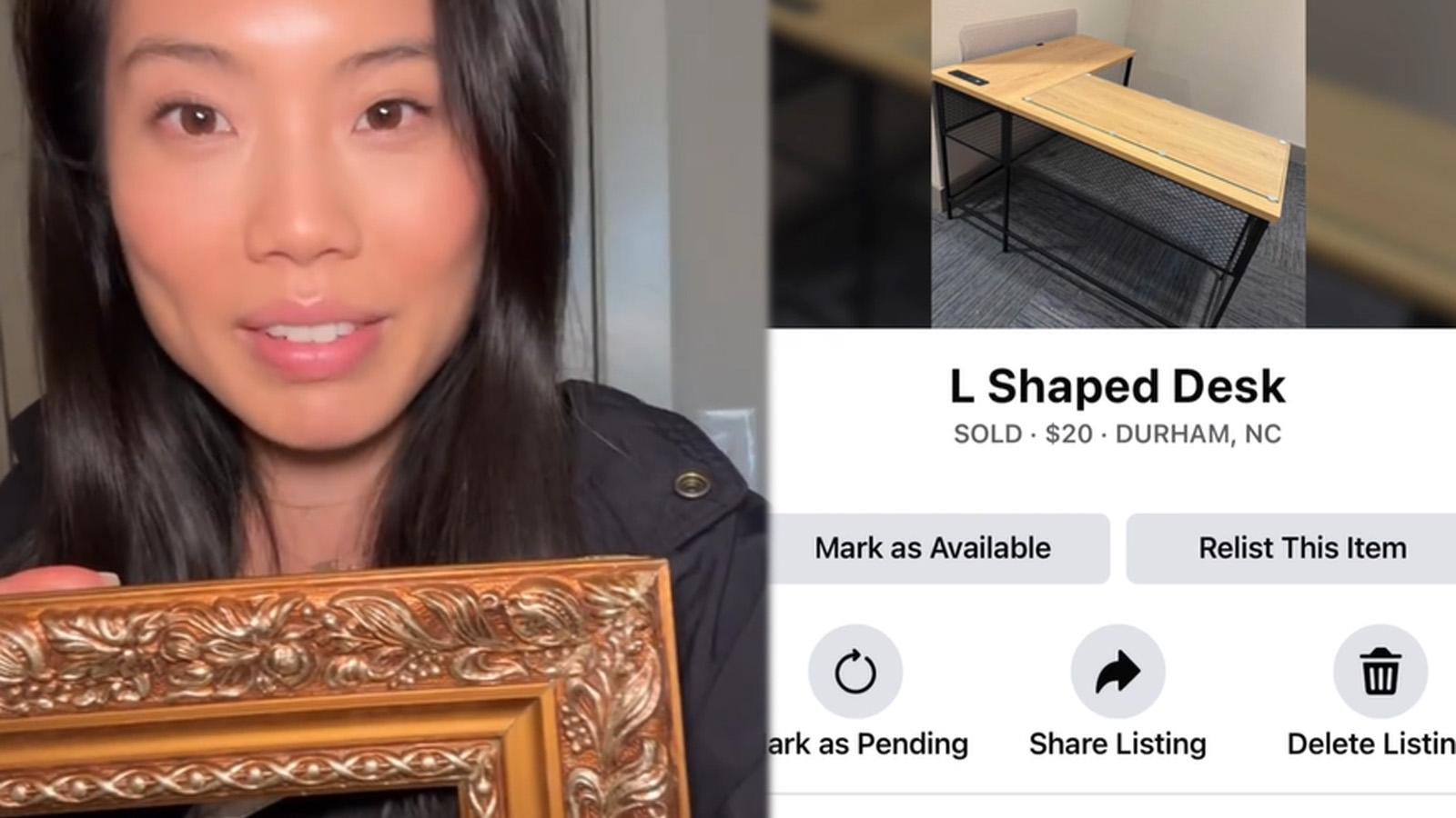 Woman sparks debate selling neighbor's furniture on Facebook Marketplace