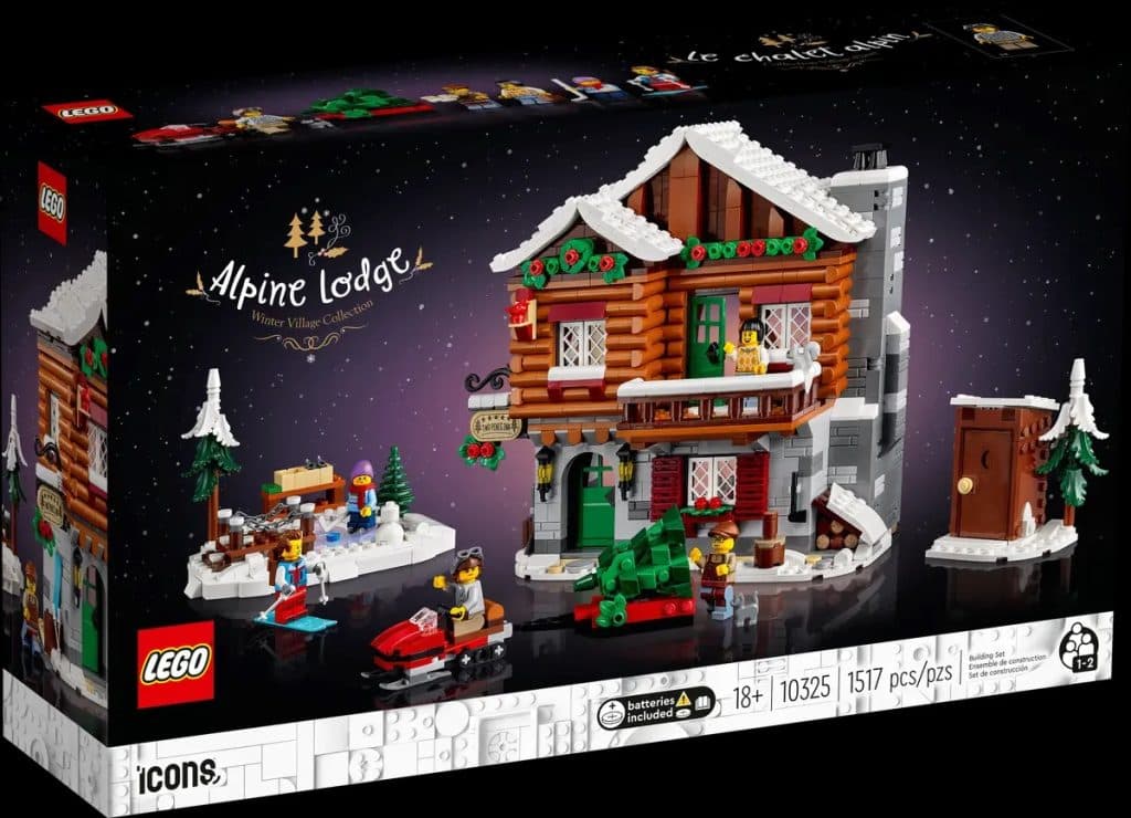 LEGO Icons Alpine Lodge box