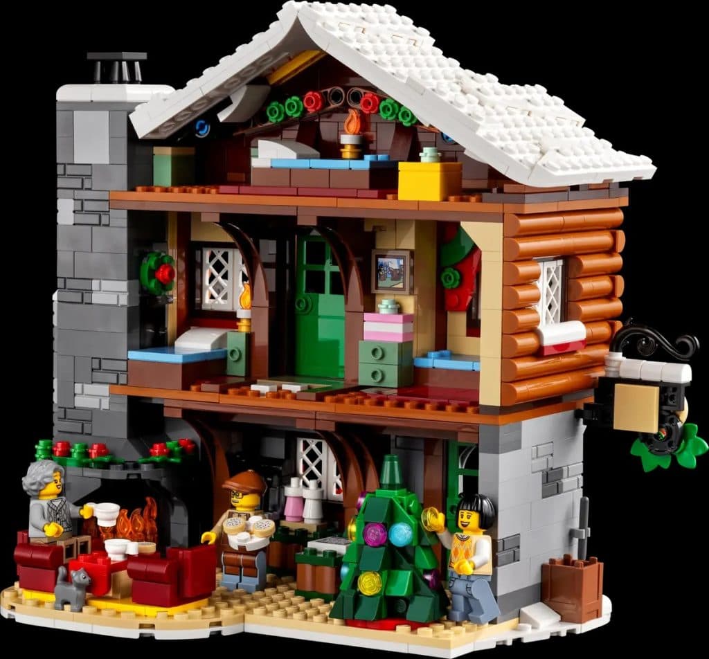 LEGO Icons Alpine Lodge interior