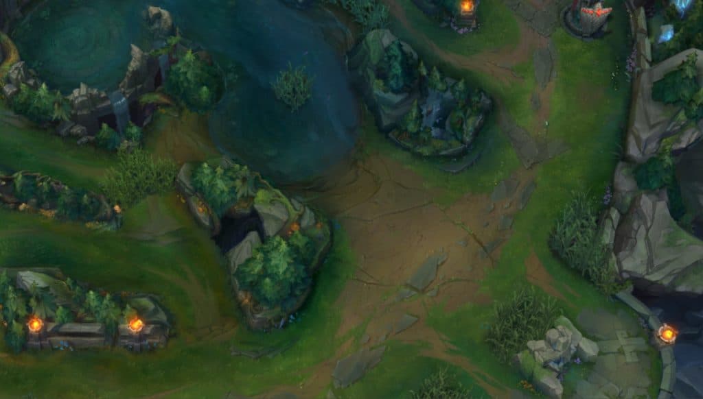 A screenshot of the League of Legends game.