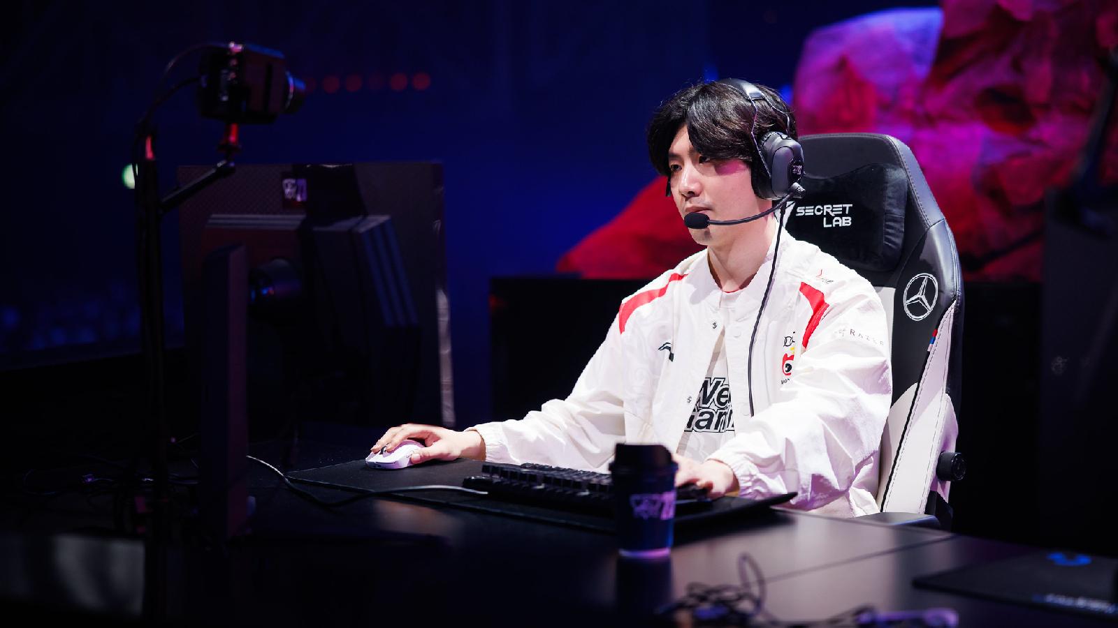 TheShy in the LoL 2023 Worlds Finals