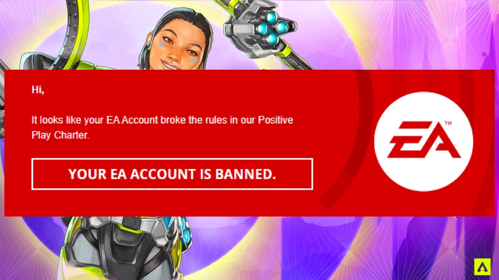 ea bans apex player for chat message