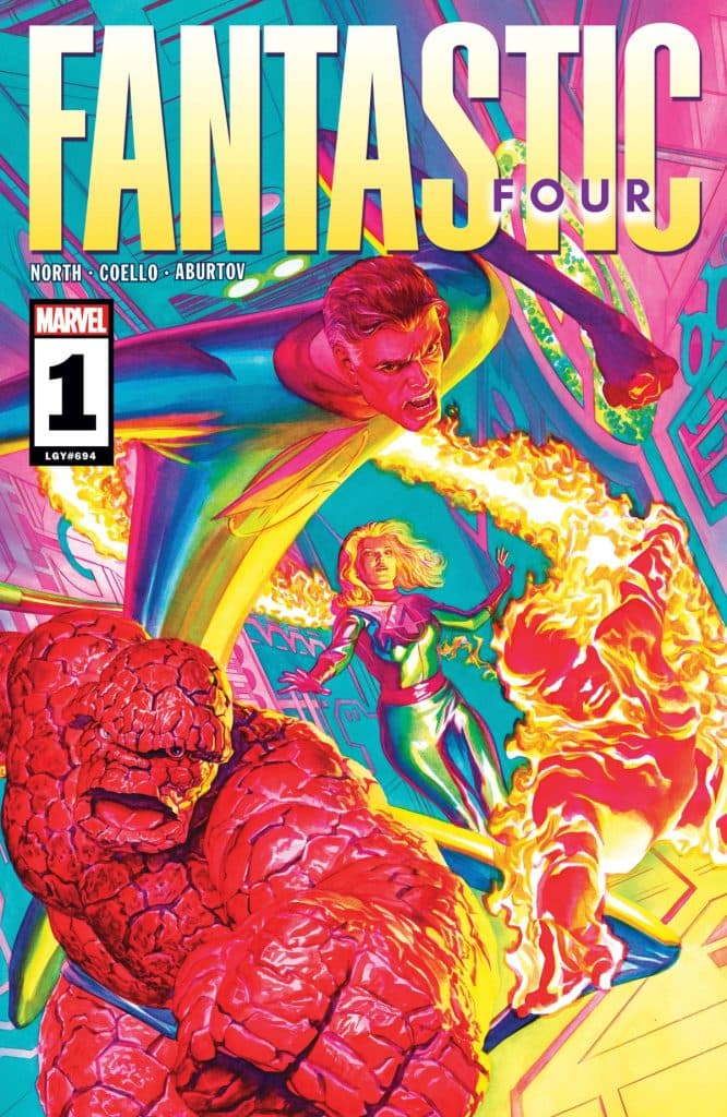 Fantastic Four (2022) #1 cover art