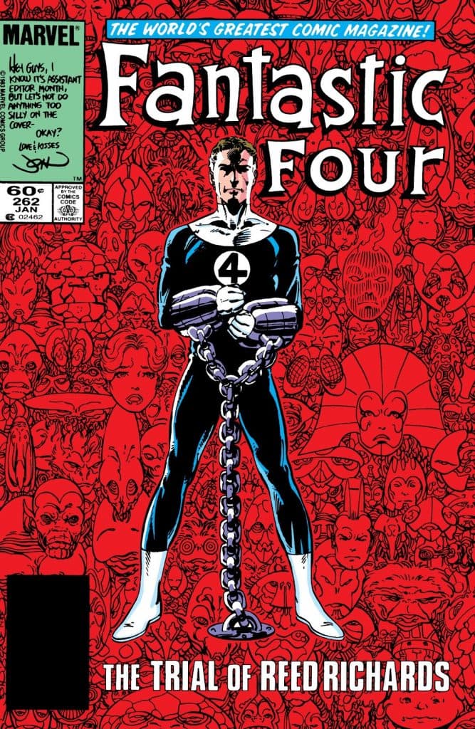 Fantastic Four 262 cover art