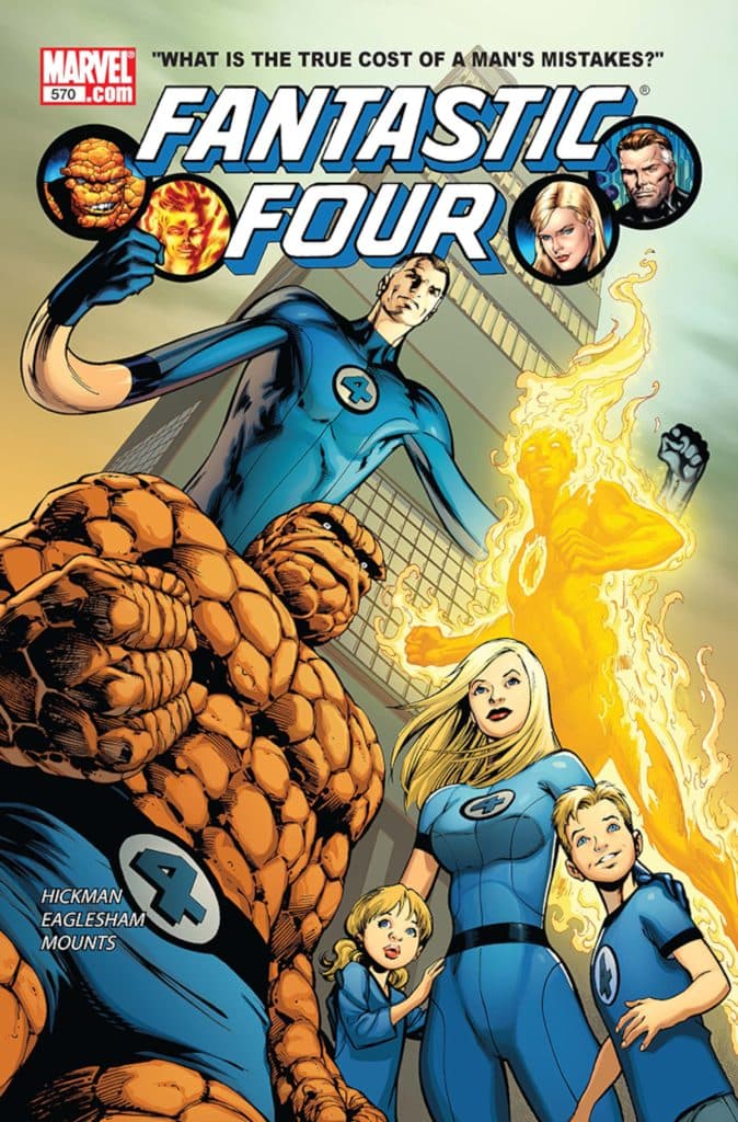 Fantastic Four #570 cover art