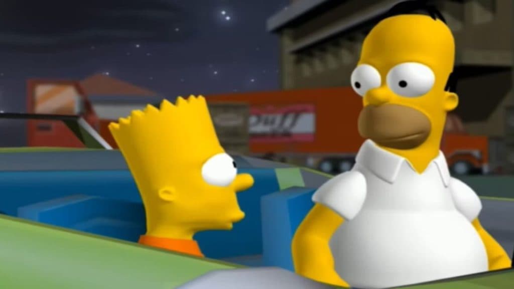 The Simpsons hit and run sequel B2