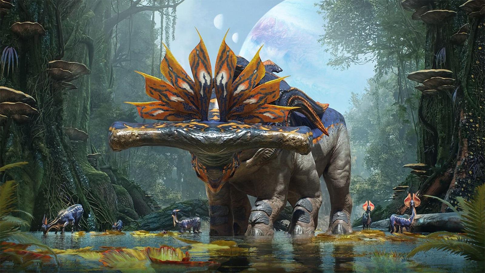 avatar frontiers of pandora giant creature