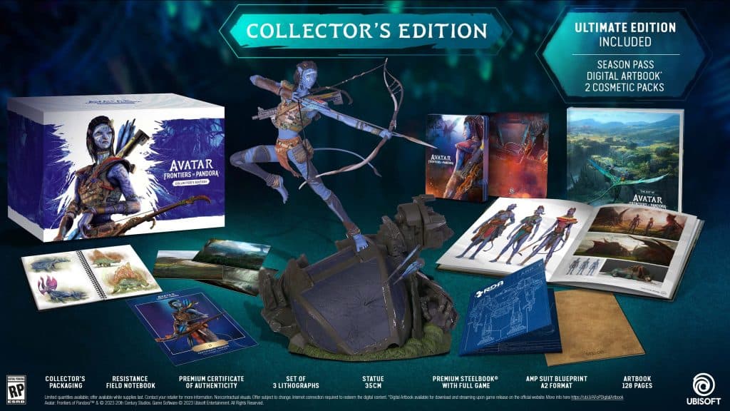 avatar frontiers of pandora collector's edition