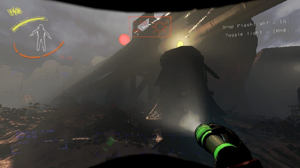 A screenshot from the game Lethal Company
