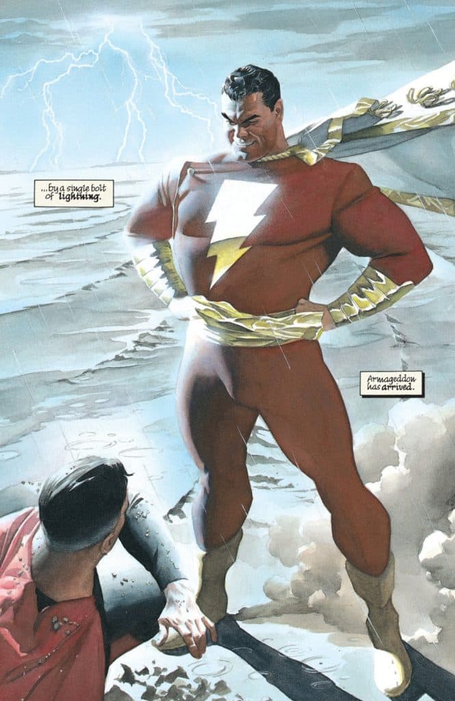 Captain Marvel arrives in Kingdom Come
