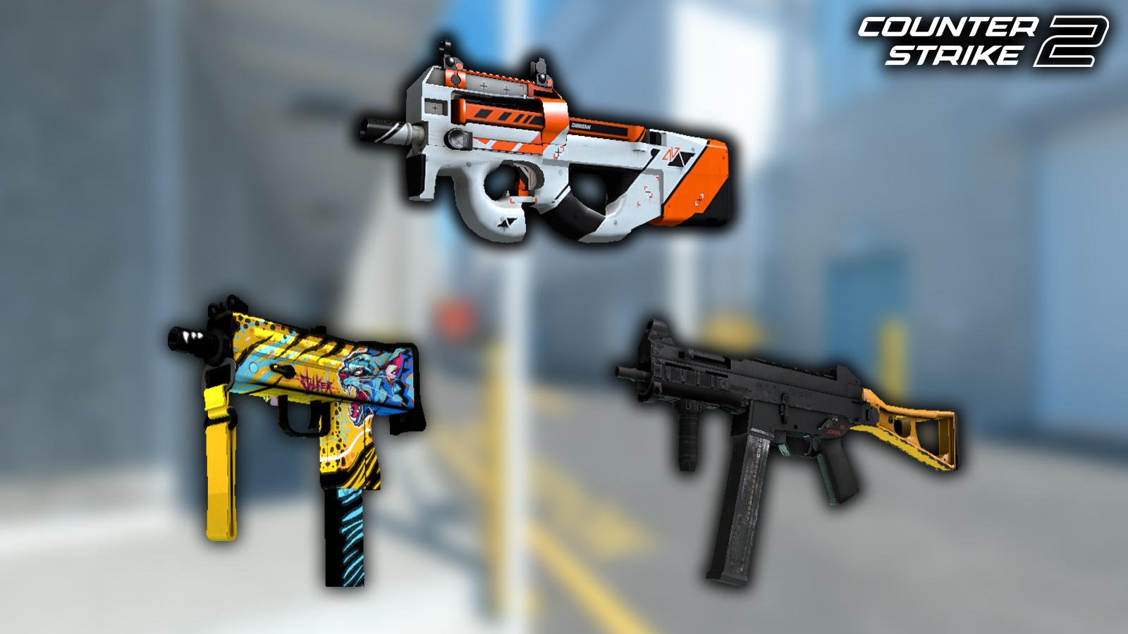 an image of some SMGs from CS2