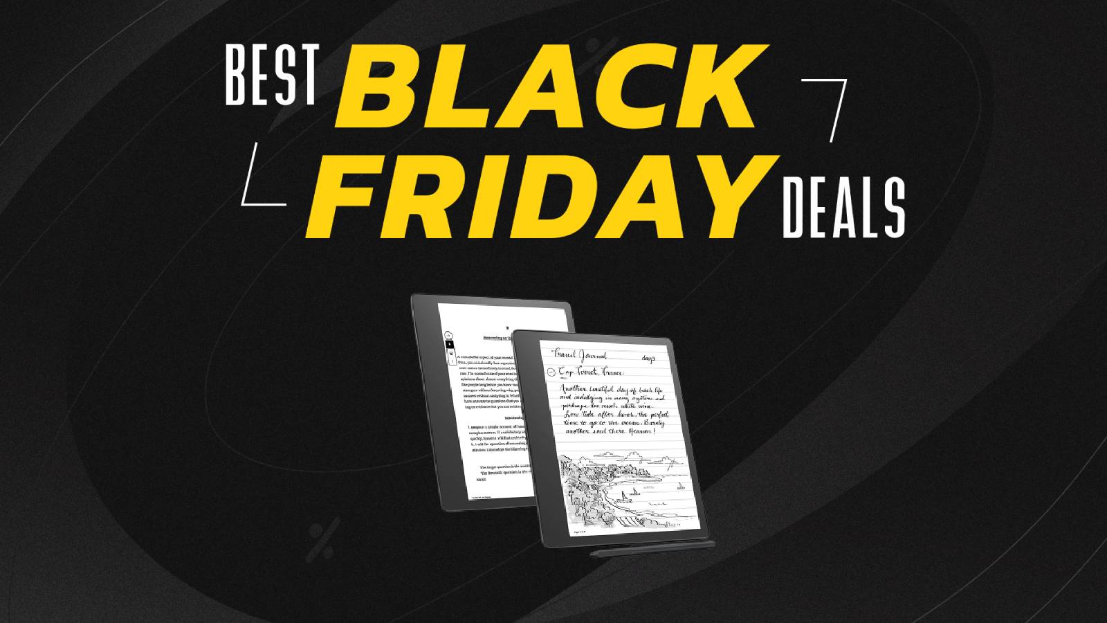 Black Friday Kindle Scribe deal