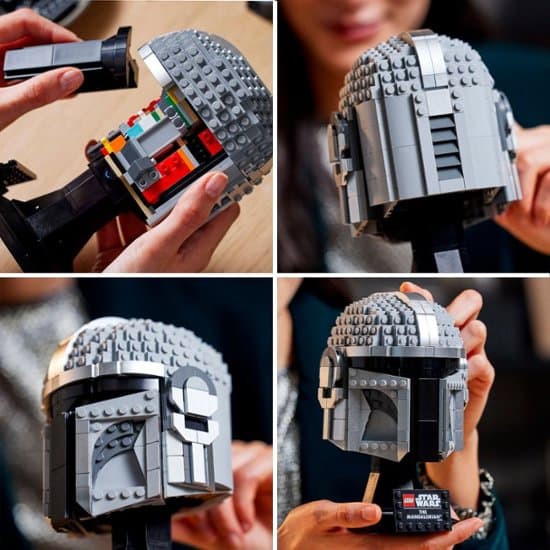 LEGO Star Wars Din Djarin Helmet the mandalorian