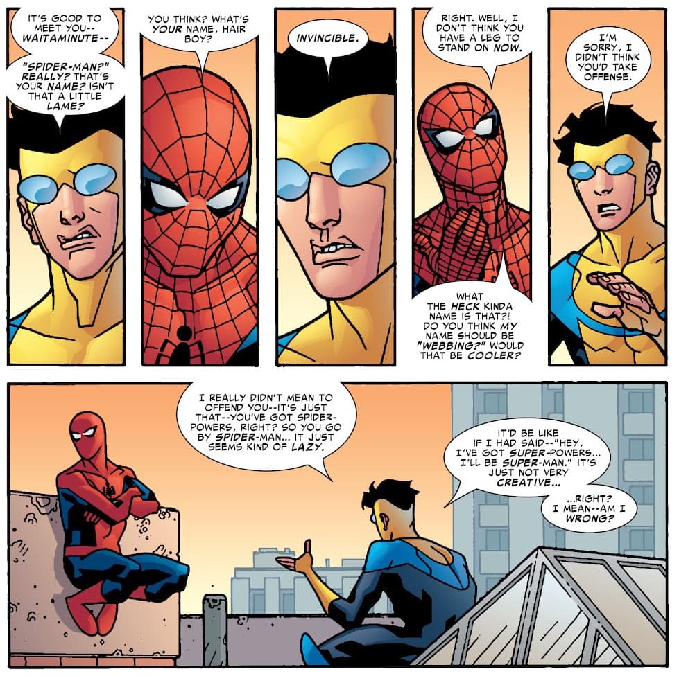 Spider-Man meets Invincible