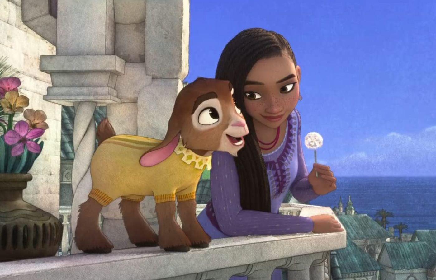 Asha and Valentino in Disney's Wish