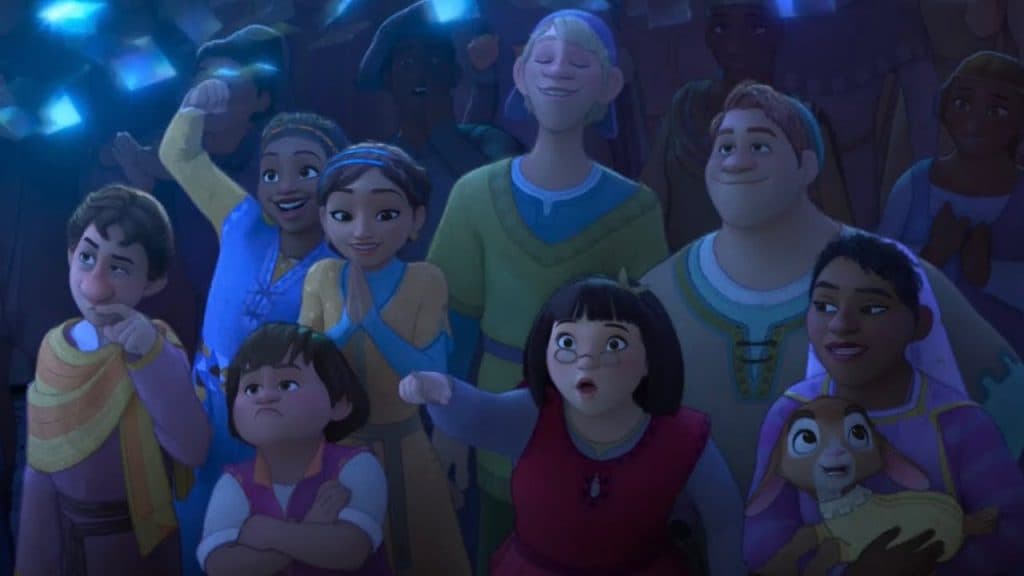 Asha's friends in Disney's Wish cast