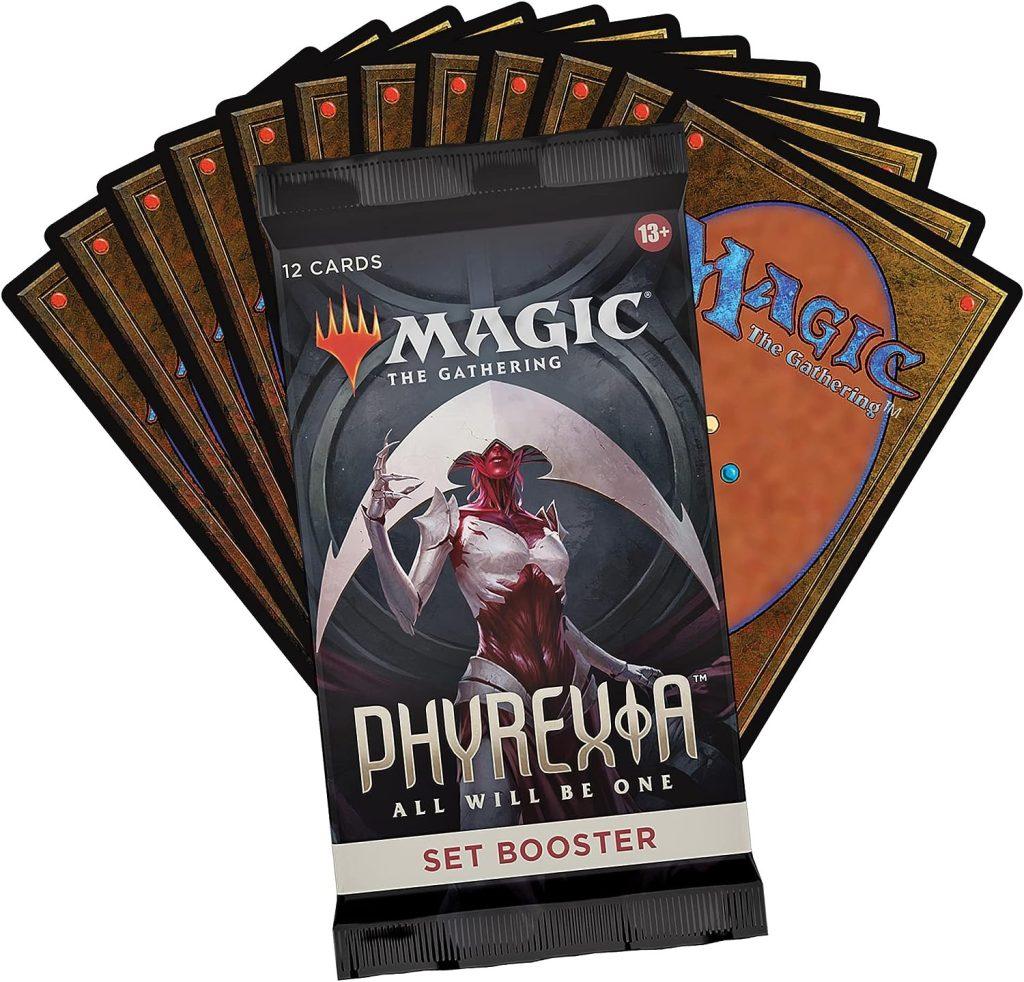 MTG Phyrexia pack and cards