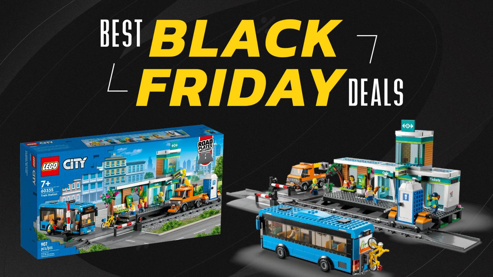 Black friday deals LEGO City Train Station cover image