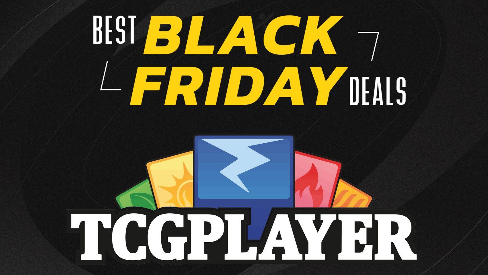 TCGPlayer banner, above the banner reads Best Black Friday Deals