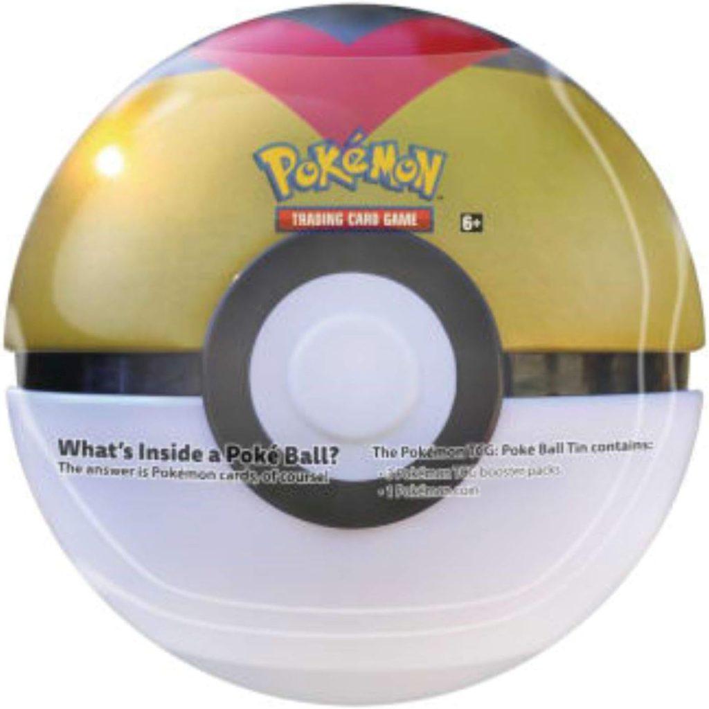 Level Ball Pokemon TCG tin sealed in plastic