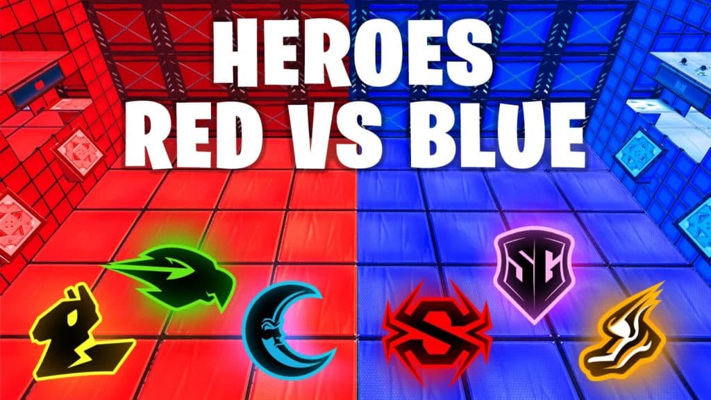 Heroes Red vs Blue maps