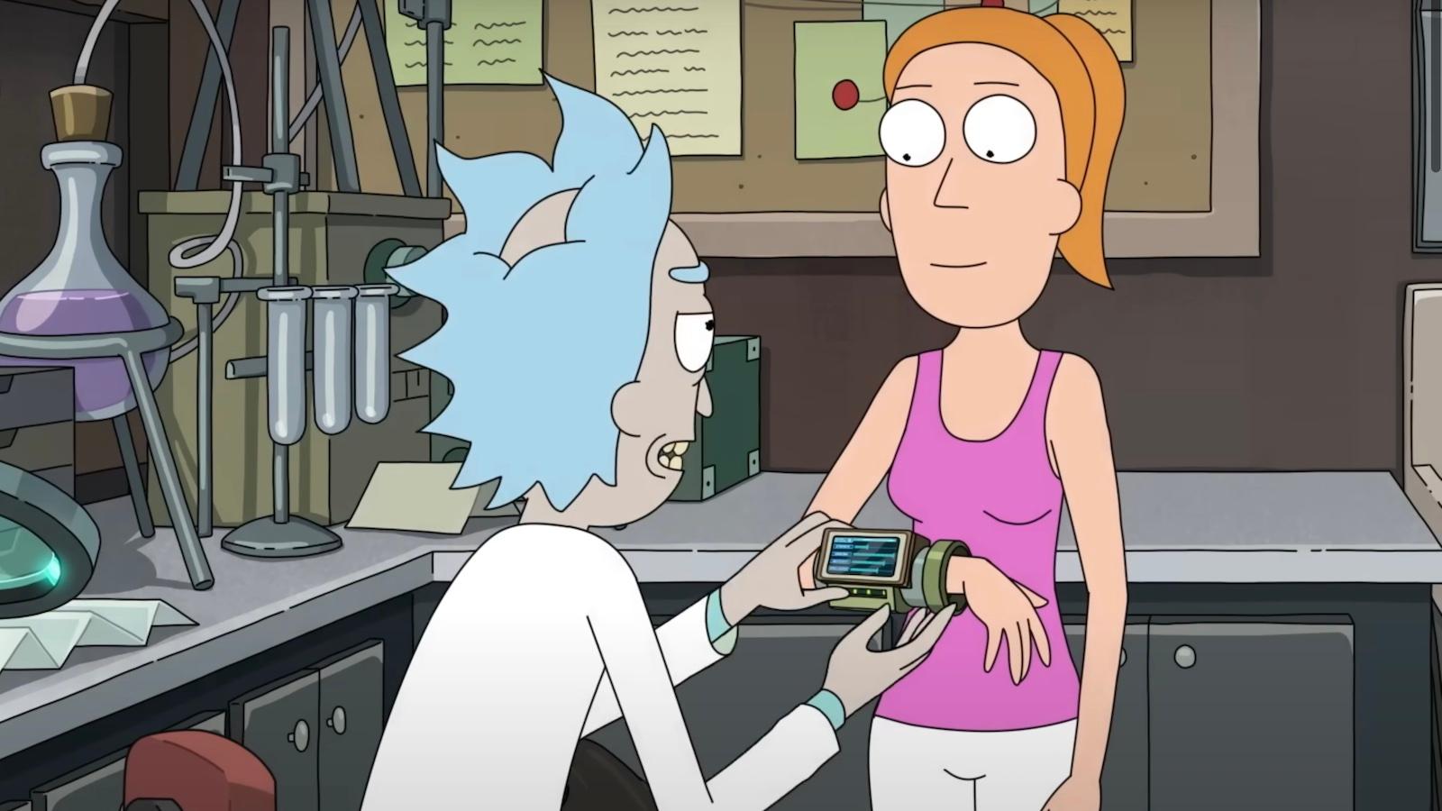 Still from Rick and Morty Season 7 Episode 7