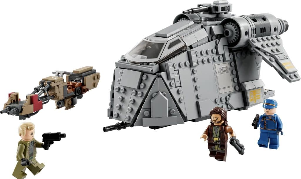 The LEGO Star Wars Ambush on Ferrix set. 