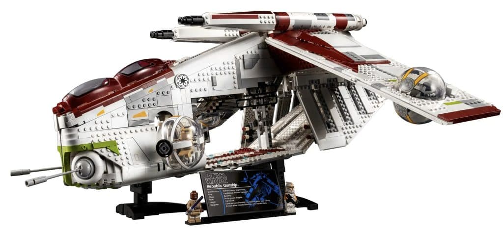 The LEGO Star Wars Republic Gunship is retiring in 2023. 