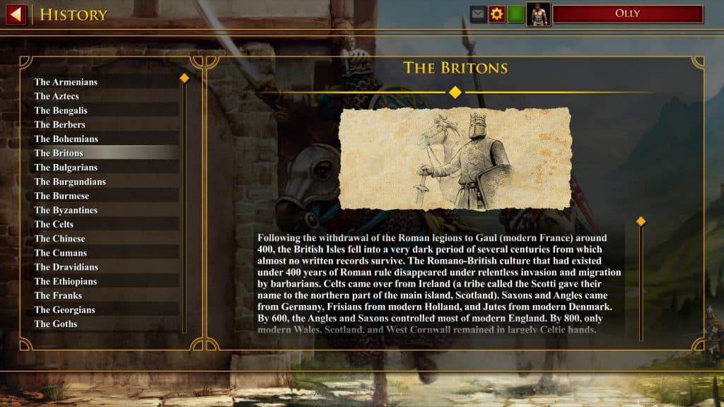 Age of Empires 2 britons strategy history