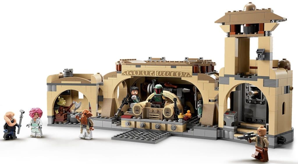 The LEGO Star Wars Boba Fett's Throne Room.