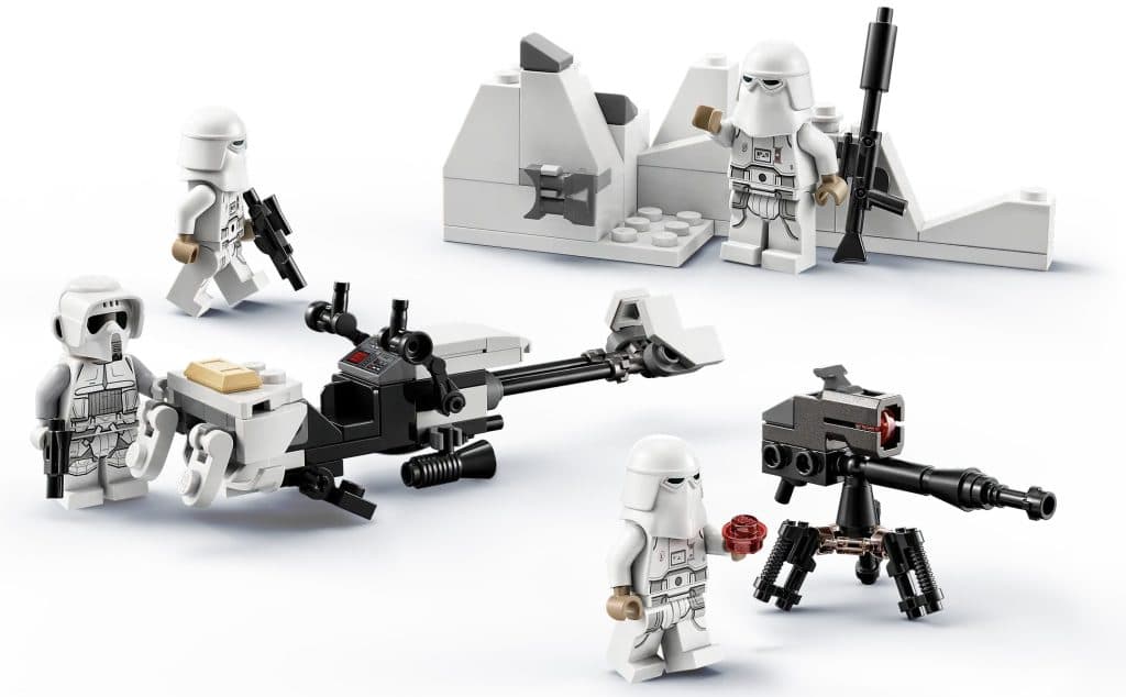 The LEGO Star Wars Snowtrooper Battle Pack.
