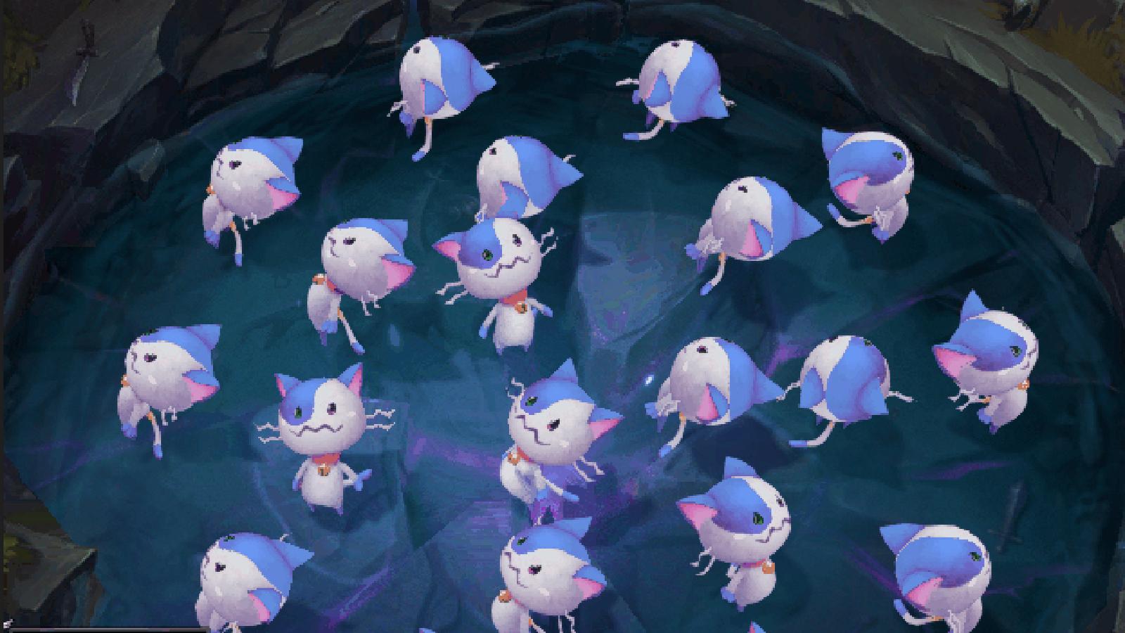 League of Legends newest jungle camp was almost a cult of cats