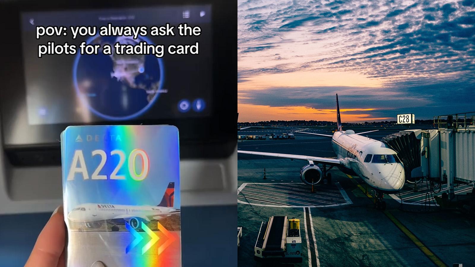 delta trading cards