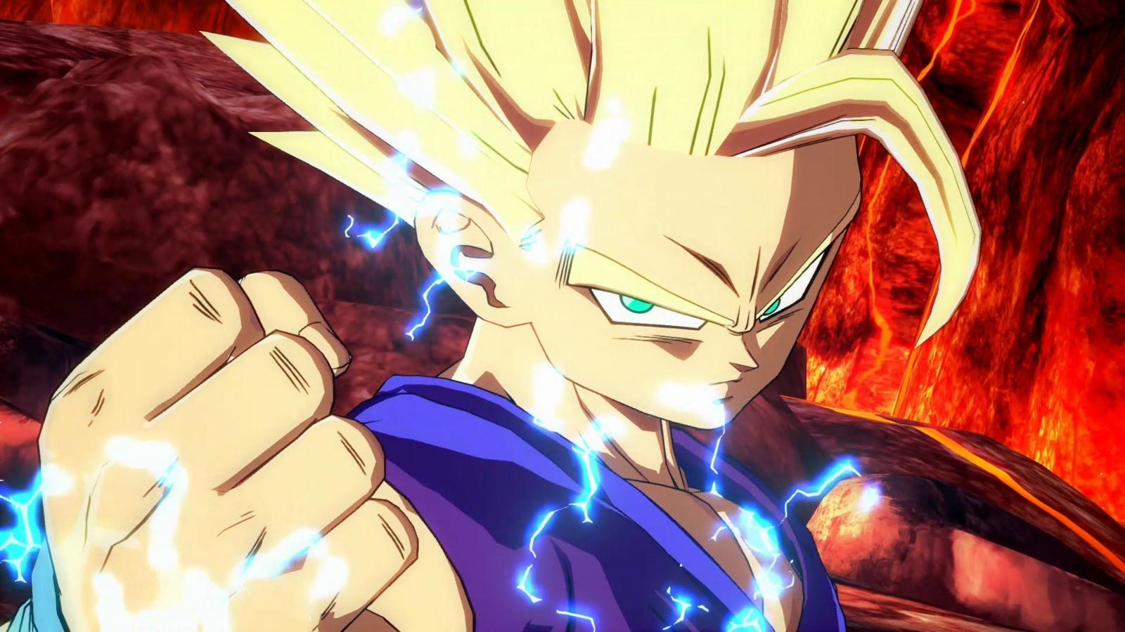 A screenshot from the game Dragon Ball FighterZ