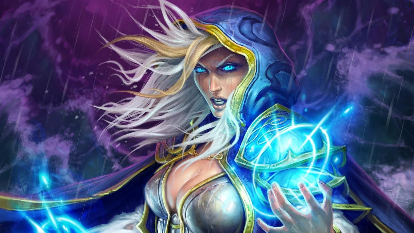 Jaina Proudmoore, the Mage, in WoW Season of Discovery