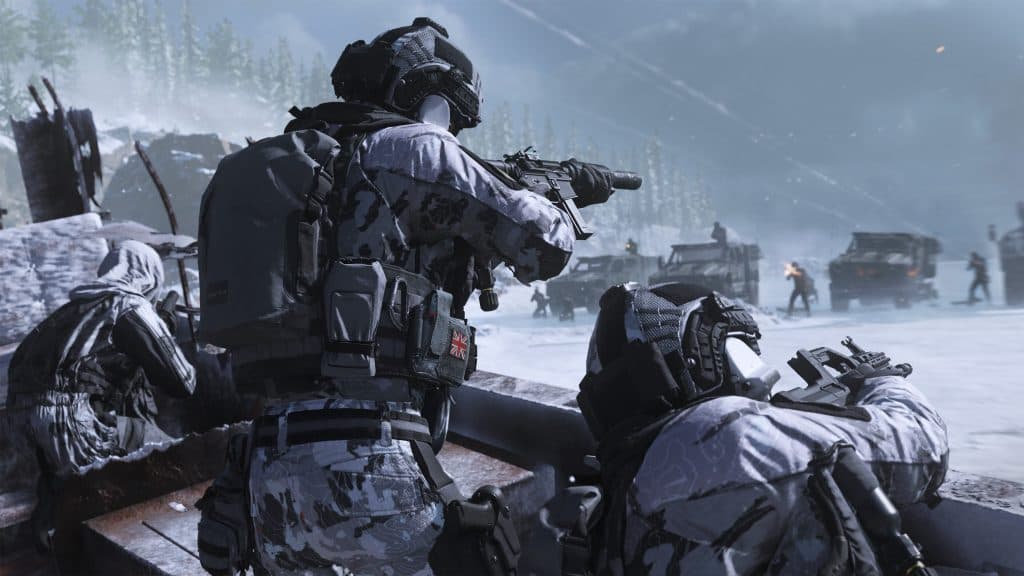 A screenshot from the game Modern Warfare 3