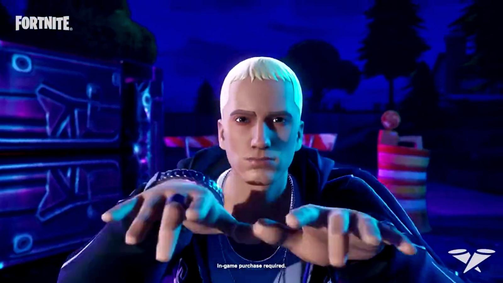 Eminem Slim Shady Fortnite emote