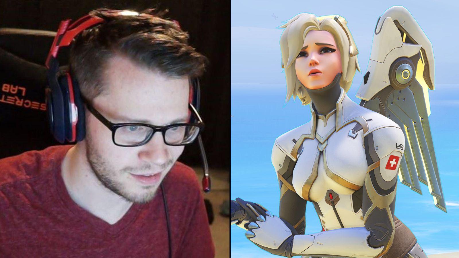 Emongg comments on hardstuck silver mercy player