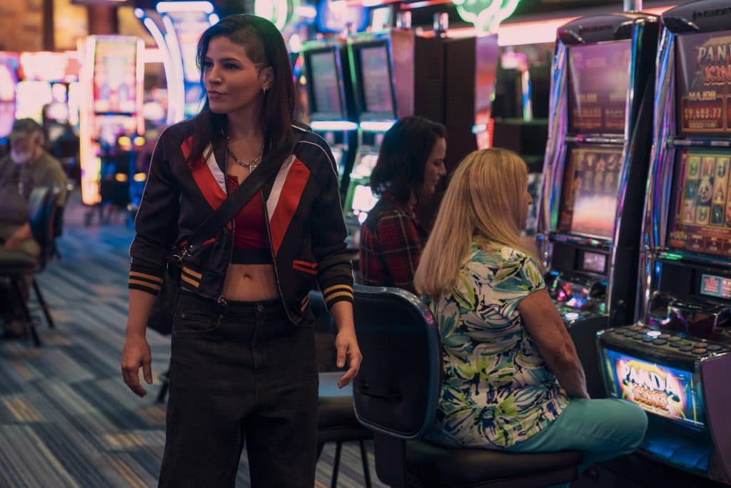 Paola Lázaro as Angela Gomez in the Obliterated cast on Netflix